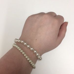 LIKE NEW Costume Pearl Bracelets